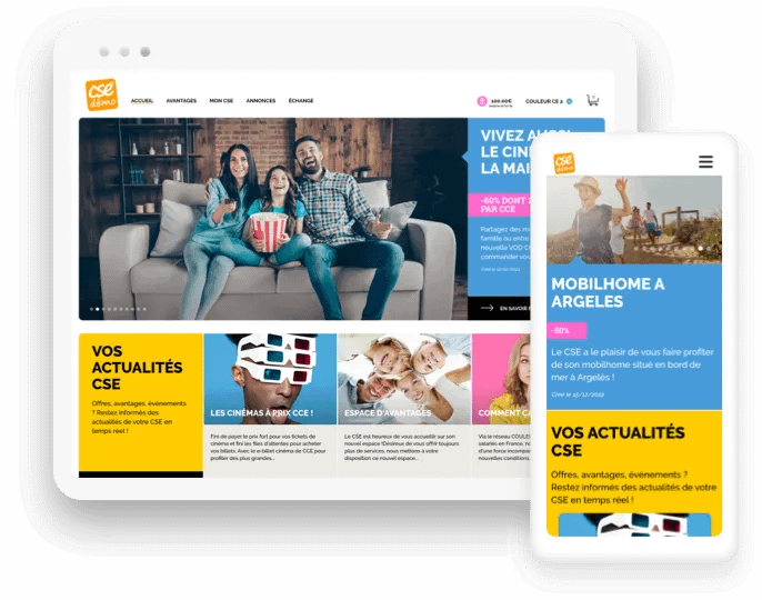 Site internet CSE et application